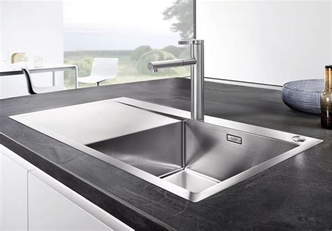 Lavello Da Incasso In Acciaio Inox Con Gocciolatoio BLANCO FLOW XL 6 S