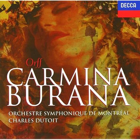 Orff Carmina Burana Cour D Amours Xv Amor Volat Undique By