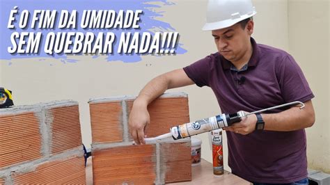 Como Resolver Umidade Ascendente Por Capilaridade Sem Quebrar Youtube