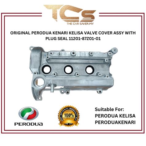 Original Perodua Kenari Kelisa Valve Cover Assy With Plug Seal