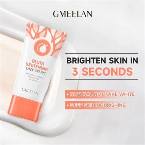 Gmeelan Gluta Whitening Lazy Cream BB Face Cream 30g Orange