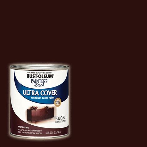 Rust Oleum Painter S Touch Oz Ultra Cover Gloss Kona Brown General