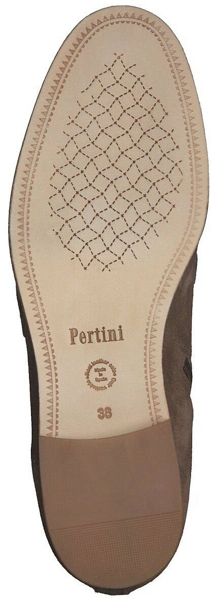 Pertini Damen Stiefeletten Aus Leder 105222712188 Braun Online