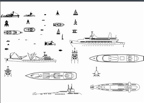 Barcos En D En Autocad Descargar Cad Gratis Kb Bibliocad