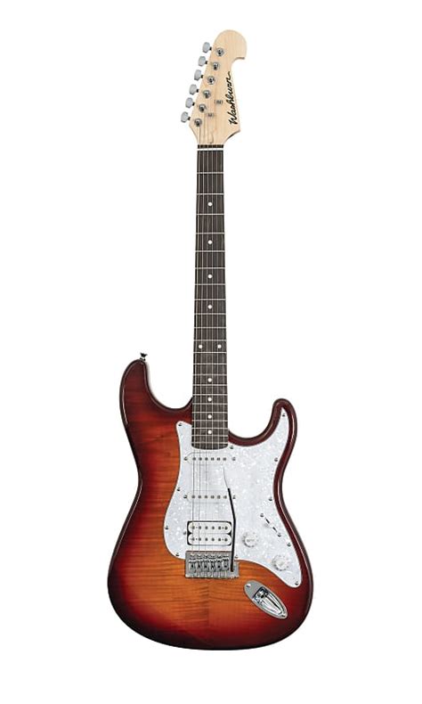 Washburn Sunburst Sonamaster Deluxe Electric Guitar Reverb