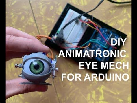 Animatronic Eyeball DIY Kit Basic Instructions | Animatronic Eye ...