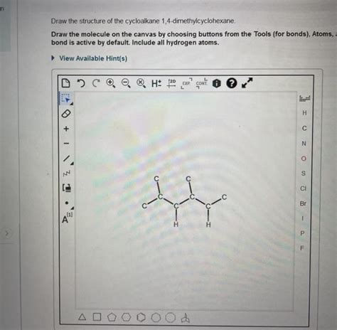 draw the structure of the cycloalkane 1 4 dimethylcyclohexane - zestvswalmartpacer