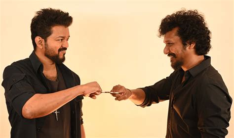 New Thalapathi Vijay Lokesh Kanagaraj Hd Photos