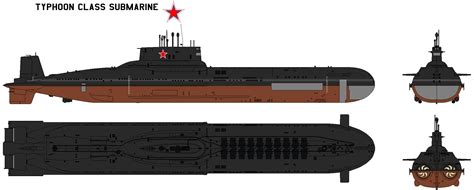 Typhoon class submarine by bagera3005 on DeviantArt