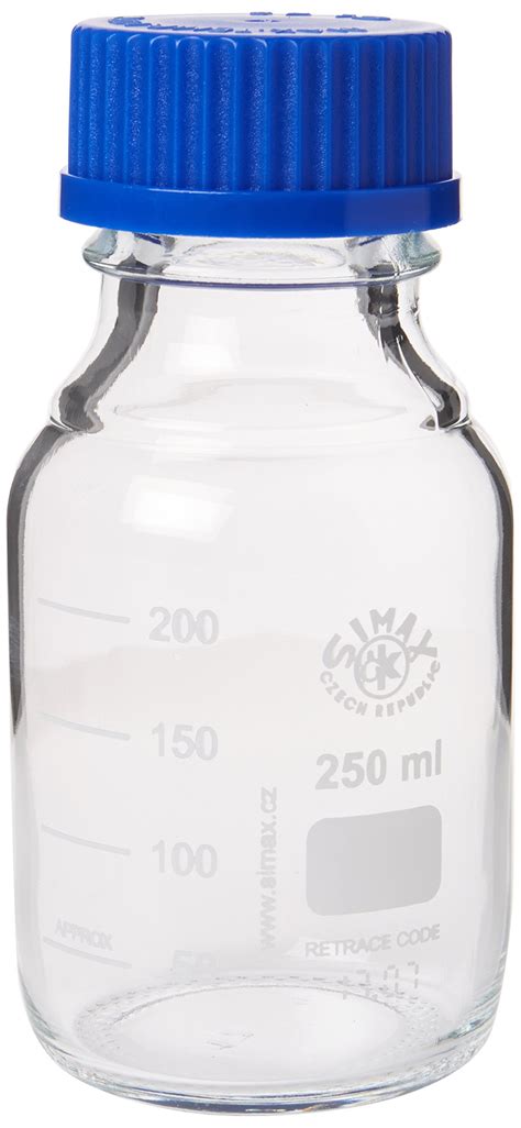 Buy 250ml Borosilicate Glass Laboratory Reagent Bottle Simax Duran