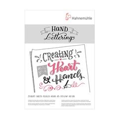 Brandurile noastre Bloc de hârtie HAHNEMÜHLE la HAND LETTERING A5