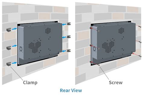 Winmate Technology Mounting Solution Panel Mount