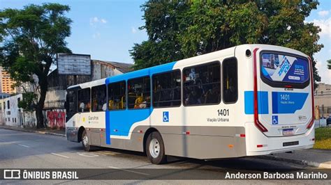 VUG Viação Urbana Guarulhos 1401 em Guarulhos por Anderson Barbosa