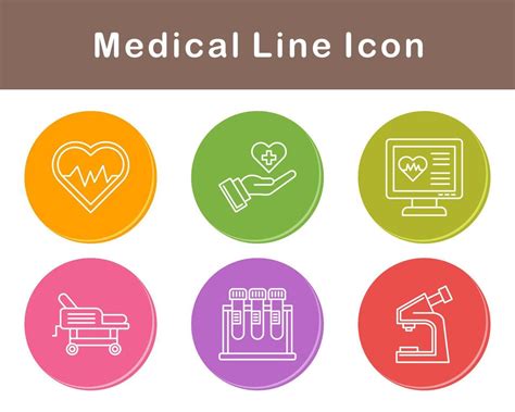 Medical Vector Icon Set 21431970 Vector Art At Vecteezy