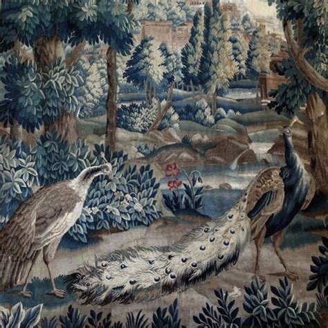 Cest Inspiré Charlotte Moss Old World Blue And White Tapestry