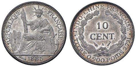 Biddr Gma Numismatica E Live Auction Lot Indocina Francese