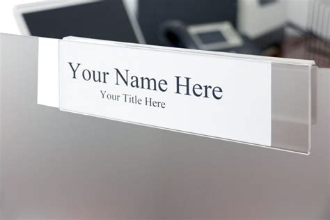 Personalized Prominence: 9 Tips for Effective Custom Name Plates in ...