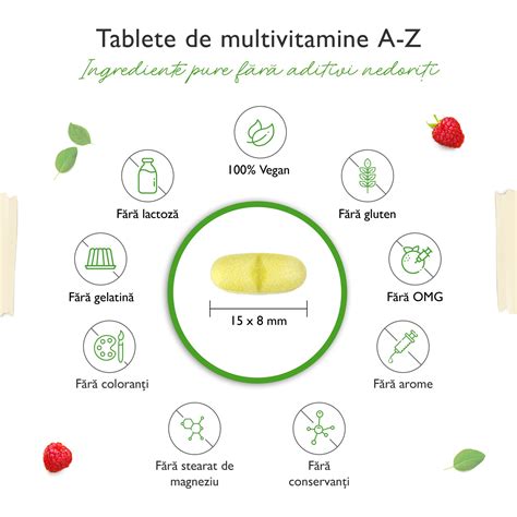 Multivitamine A Z Vit4ever 120 Tablete 32 Ingrediente Active