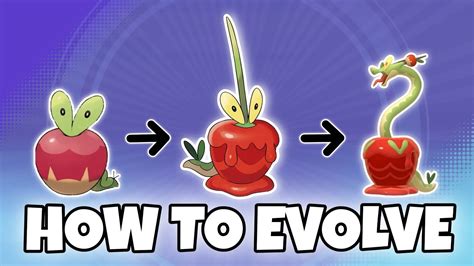 How to Evolve Applin to Dipplin to Hydrapple - Pokemon Scarlet and ...