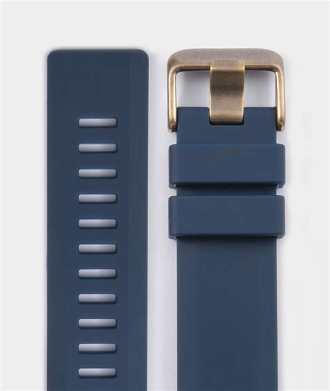 20mm Cobalt Blue Strap with Bronze PVD Buckle | Scurfa Watches