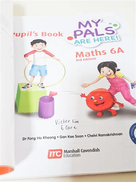 My Pals Are Here Pupils Book Maths 6a 6b 3rd Edition Primary 6