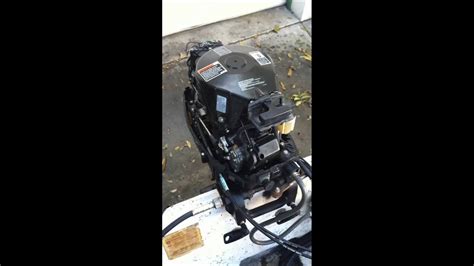 25hp Mercury Outboard Two Stroke Part 1 Youtube