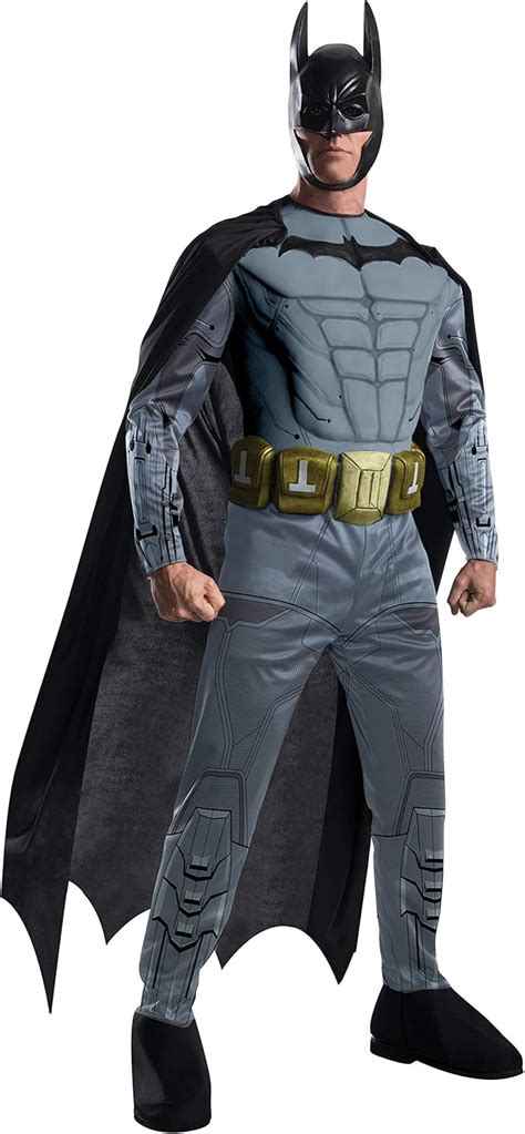Rubies Mens Arkham City Deluxe Muscle Chest Batman