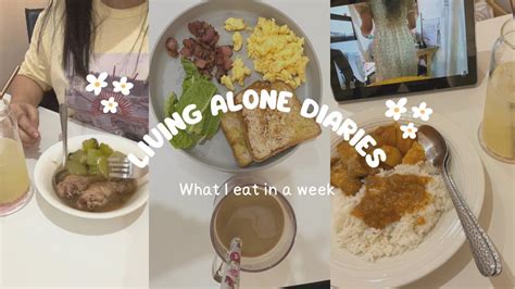 Living Alone In The Philippines What I Eat In A Week Cooking YouTube