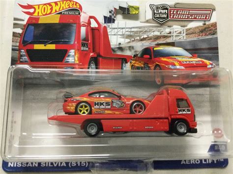 Hot Wheels Hotwheels Team Transport Nissan Silvia S15 Hobbies Toys Toys Games On Carousell