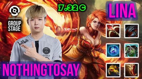 Nts Nothingtosay Psg Lgd Lina Ti Group Stage Youtube