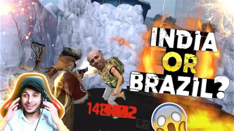 When Indian Noob😆play Like Brazilian Pro🇮🇳🇧🇷👑 Youtube