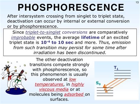 Flourescence And Phosphorescence