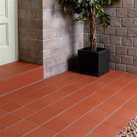 Quarry Terracotta Natural Clay Matt Floor Tile Tilemountain