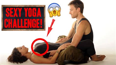 Sexy Yoga Challenge Mit Einem Model Youtube