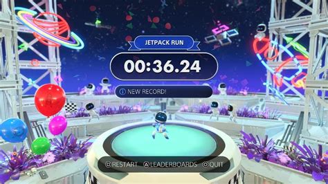 ASTRO S PLAYROOM Jetpack Run Speedrun In 36 24 Former World Record