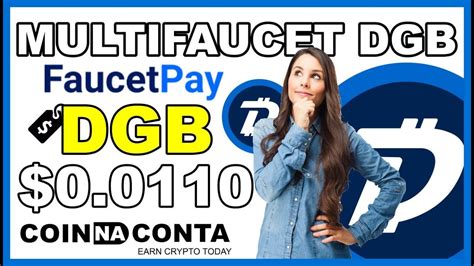 Multifaucet Para Ganhar Digibyte Dgb Gratis Na Hora Via Faucetpay Io