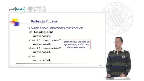 Sentencia If Else En Lenguaje C 10 45 UPV YouTube