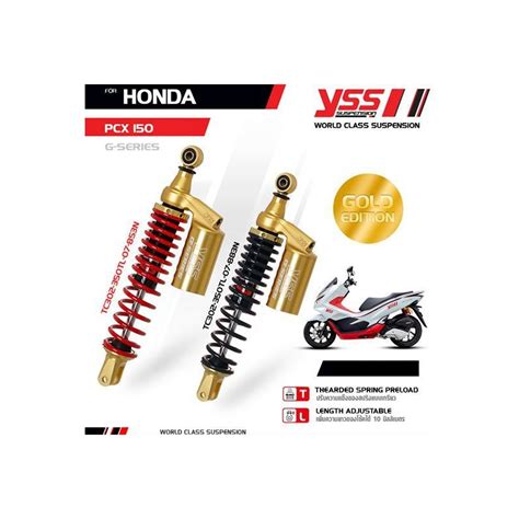 Shocks Absorber Yss G Series Gold Honda Pcx