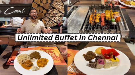 Unlimited Bbq Buffet In Chennai At Coal Barbecues 🍗 Youtube