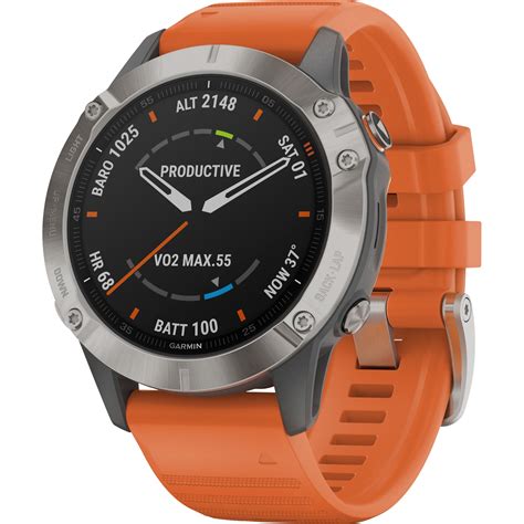 【最安値に挑戦】 GARMIN fenix 6S Sapphire Black DLC tms-spb.ru