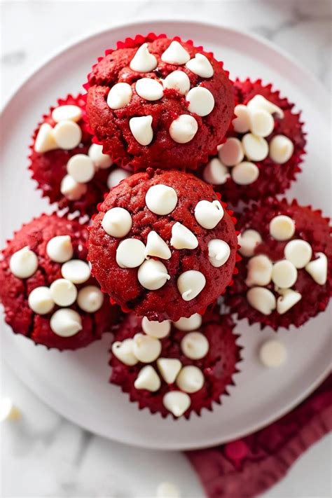 Red Velvet Muffins Insanely Good