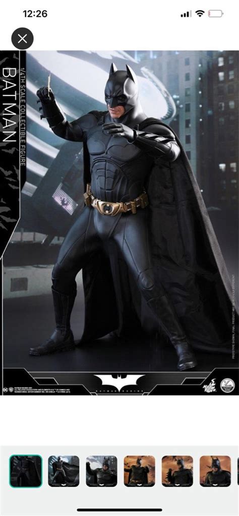 Hot Toys QS009 Batman 1 4th 興趣及遊戲 玩具 遊戲類 Carousell