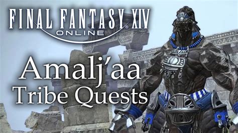 All Amalj Aa Tribe Main Quests Cutscenes Final Fantasy Xiv A Realm