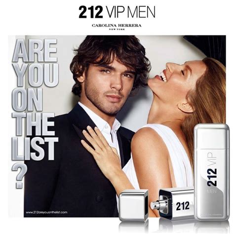 Marlon Teixeira Fronts Carolina Herrera 212 VIP Men Fragrance Campaign ...