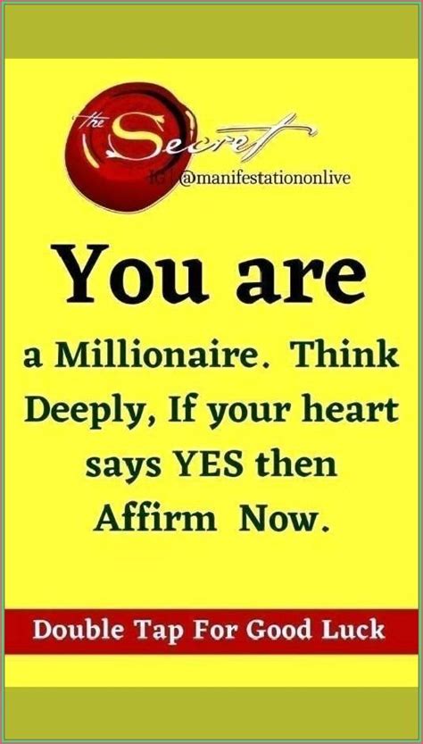 How Do I Become Wealthy Think Deeply Money Affirmations