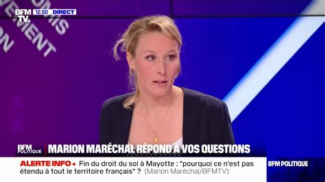 Affaire Benoît Jacquot Marion Maréchal estime que c est une bonne