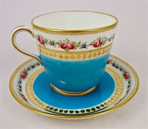 Antique English Tea Cup & Saucer (item #1415219)