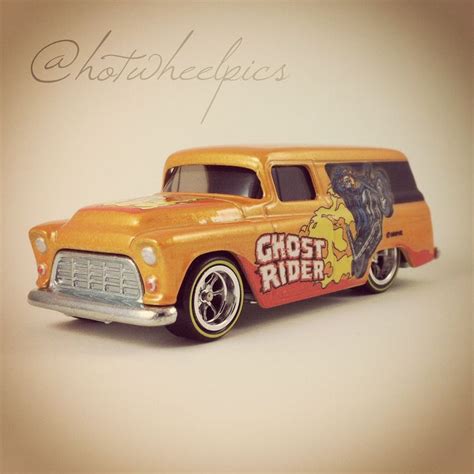 55 Chevy Panel Ghost Rider Hot Wheels Marvel