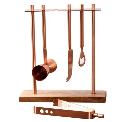 Elegant Copper Bar Tool Set Now Made In India MadeWithLuv