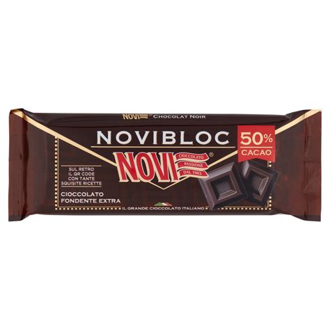 Novi Novibloc Cacao Cioccolato Fondente Extra G Carrefour